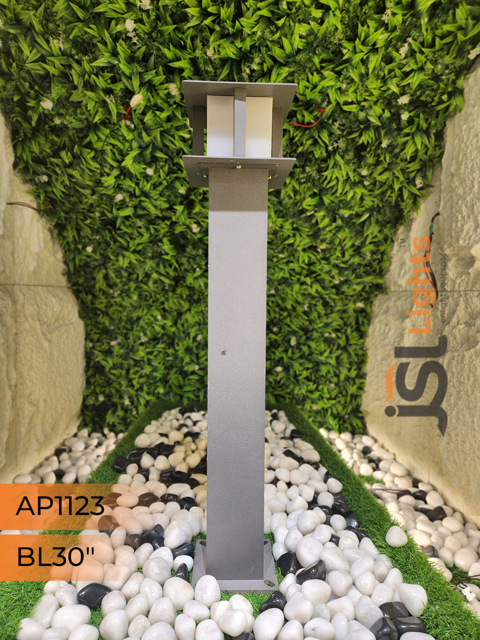 LX 1123 Outdoor Garden Bollard Light 30" Waterproof Pathway Light with 12w LED