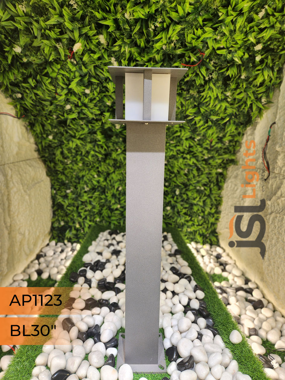 LX 1123 Outdoor Garden Bollard Light 30" Waterproof Pathway Light with 12w LED