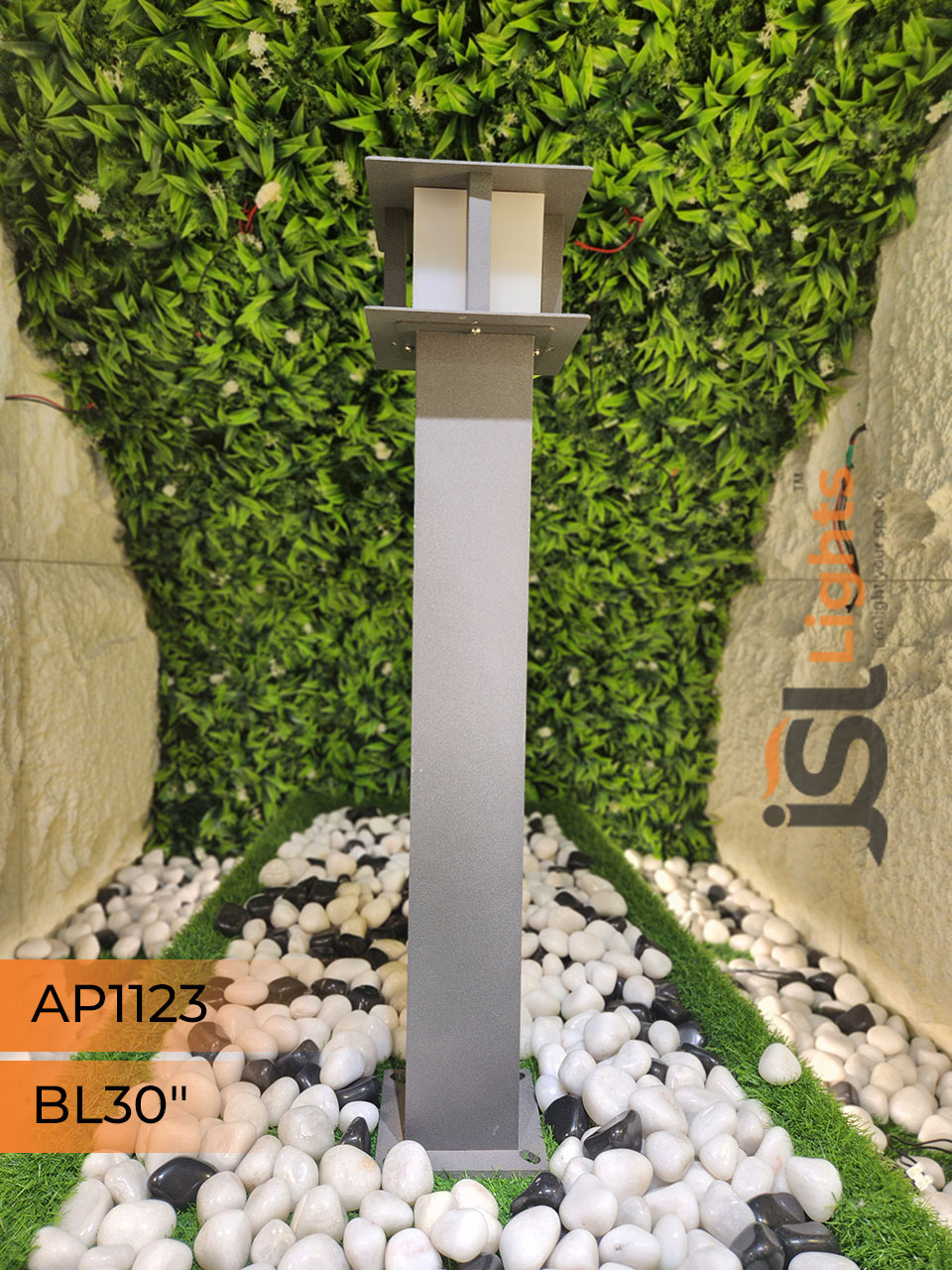 LX 1123 Outdoor Garden Bollard Light 30" Waterproof Pathway Light with 12w LED