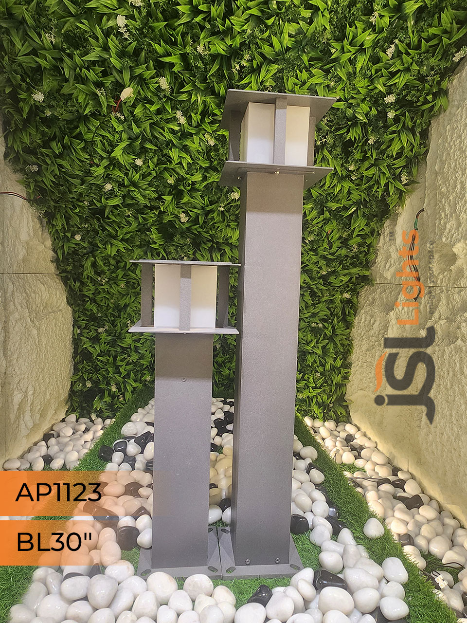 LX 1123 Outdoor Garden Bollard Light 30" Waterproof Pathway Light with 12w LED