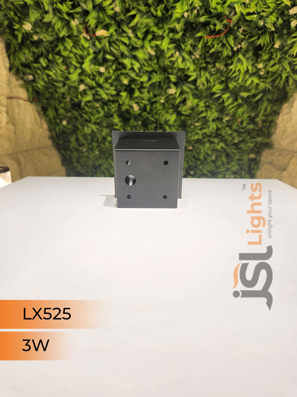 3W LX Black Outdoor Foot Light 525 Aluminium Body Stair Light Weather Proof Light IP54