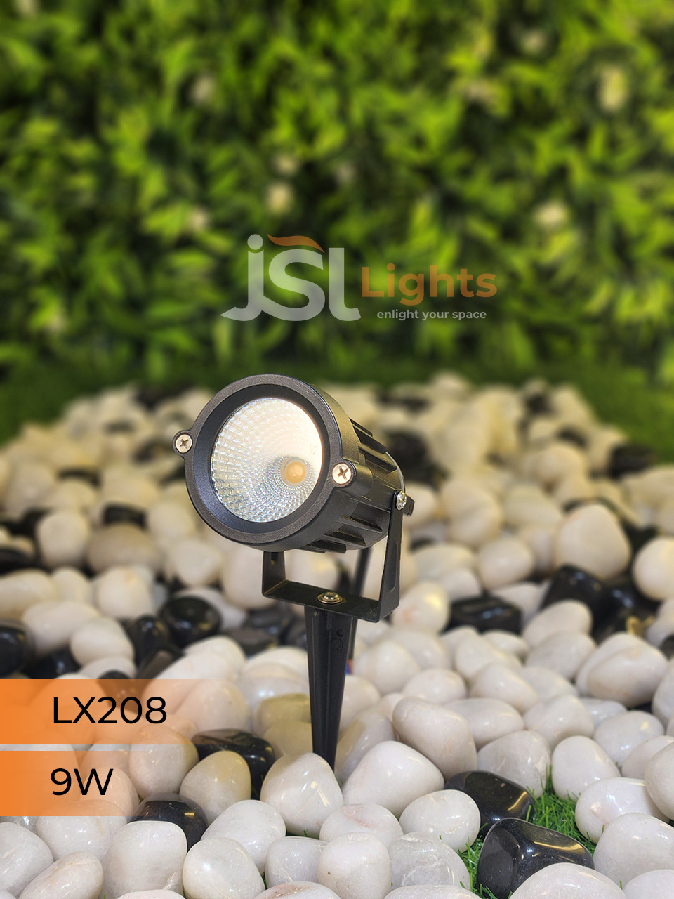 LX 208 9W Garden Spike Light