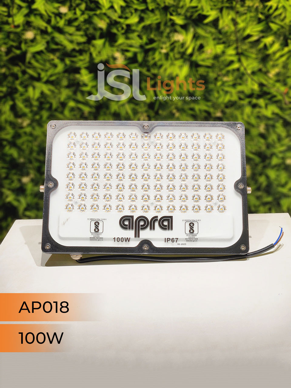 100W AP 018 Outdoor LED Flood Light Aluminium Body Waterproof Factory Warehouse IP67