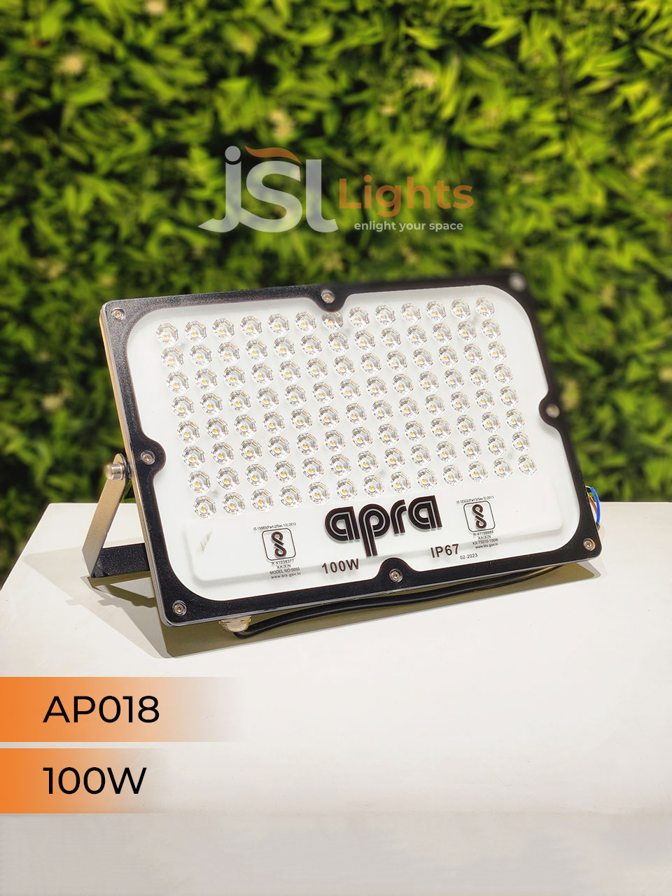 100W AP 018 Outdoor LED Flood Light Aluminium Body Waterproof Factory Warehouse IP67