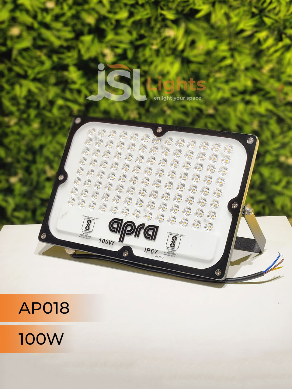 100W AP 018 Outdoor LED Flood Light Aluminium Body Waterproof Factory Warehouse IP67