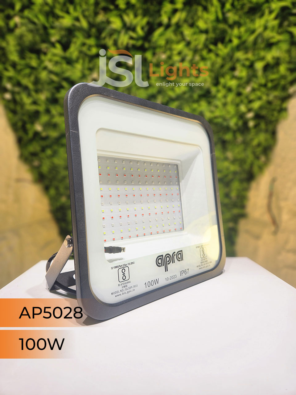 100W AP 5028 RGB Waterproof Outdoor LED Flood Light Aluminium Body Waterproof Factory Warehouse IP67