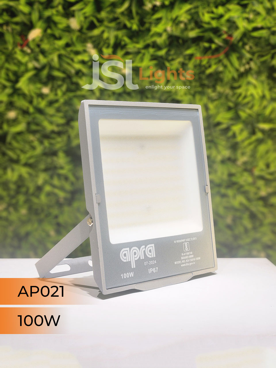 100W AP L021 Outdoor LED Flood Light Aluminium Body Waterproof Factory Warehouse IP67