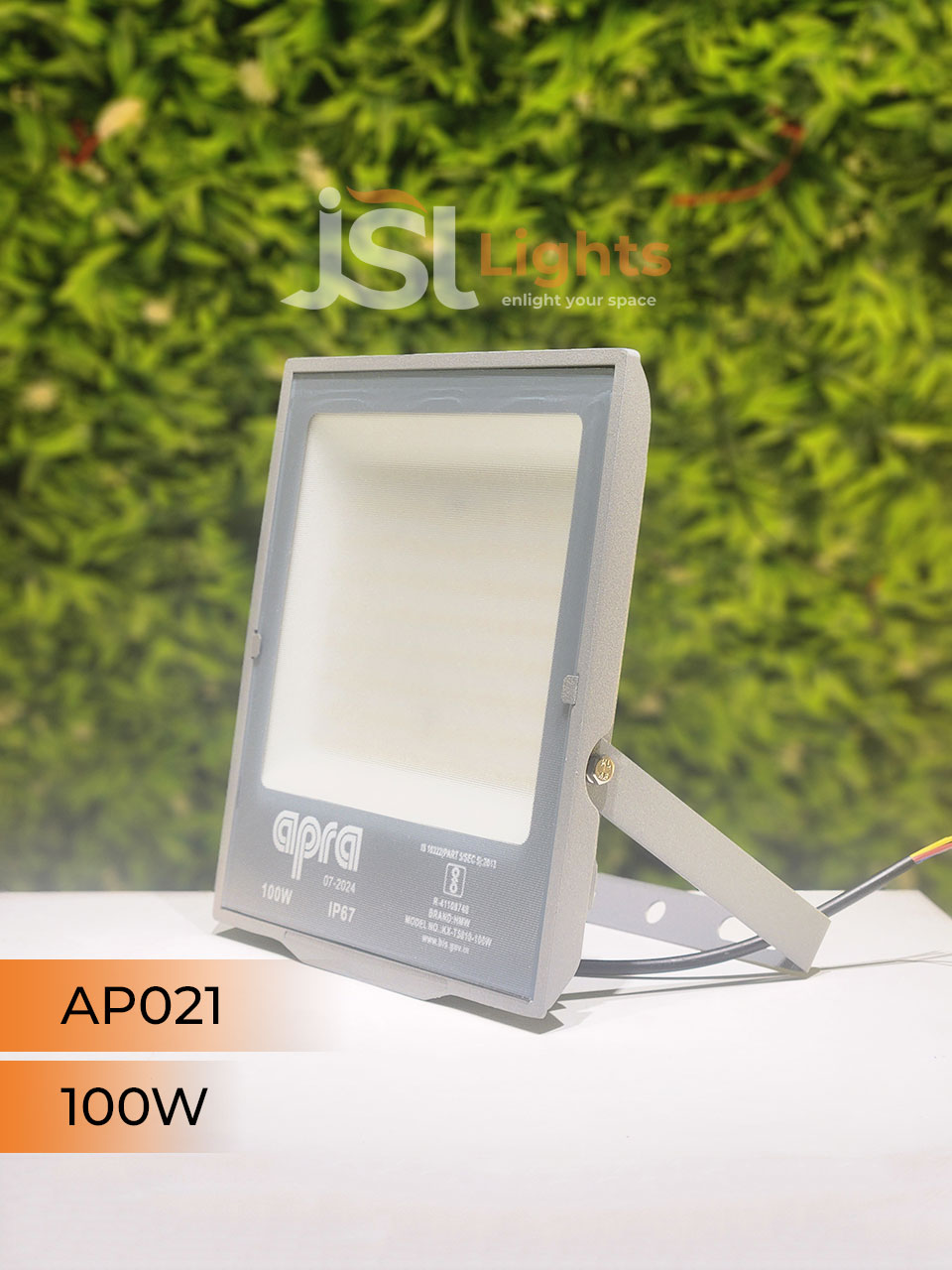 100W AP L021 Outdoor LED Flood Light Aluminium Body Waterproof Factory Warehouse IP67