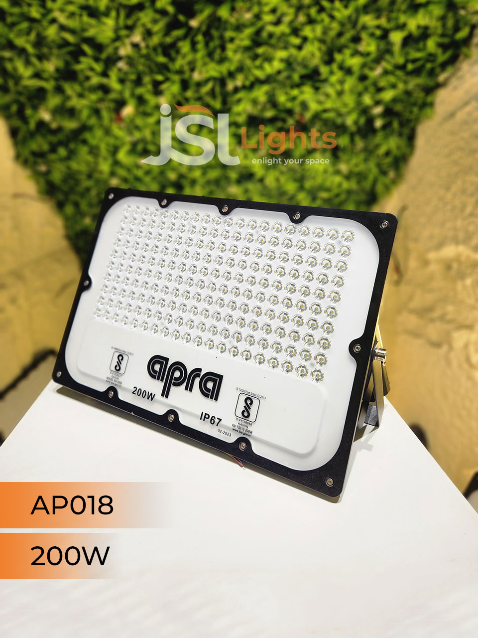 200W AP 018 Outdoor LED Flood Light Aluminium Body Waterproof Factory Warehouse IP67