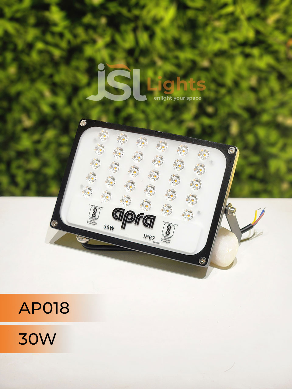 30W AP 018 Outdoor LED Flood Light Aluminium Body Waterproof Factory Warehouse IP67