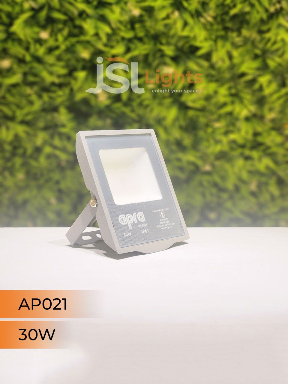 30W AP L021 Outdoor LED Flood Light Aluminium Body Waterproof Factory Warehouse IP67