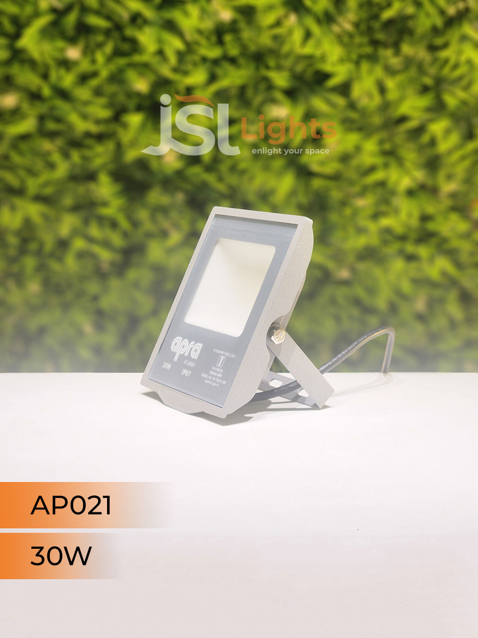 30W AP L021 Outdoor LED Flood Light Aluminium Body Waterproof Factory Warehouse IP67