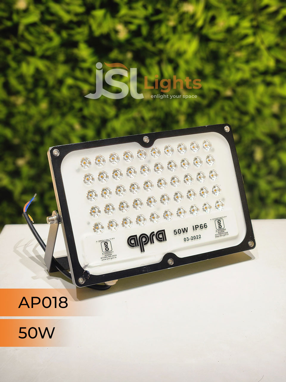 50W AP 018 Outdoor LED Flood Light Aluminium Body Waterproof Factory Warehouse IP67