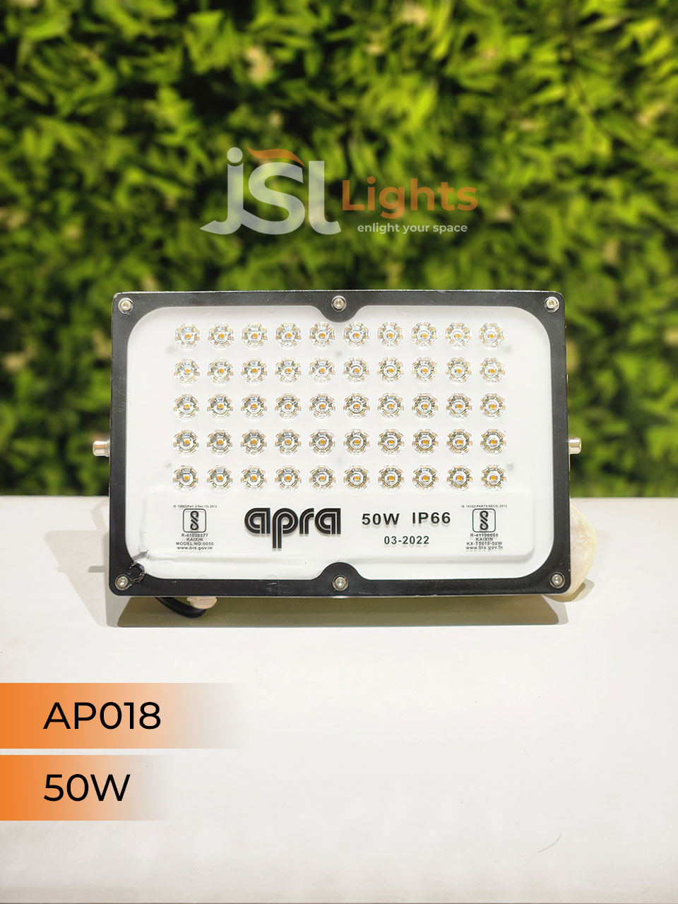 50W AP 018 Outdoor LED Flood Light Aluminium Body Waterproof Factory Warehouse IP67