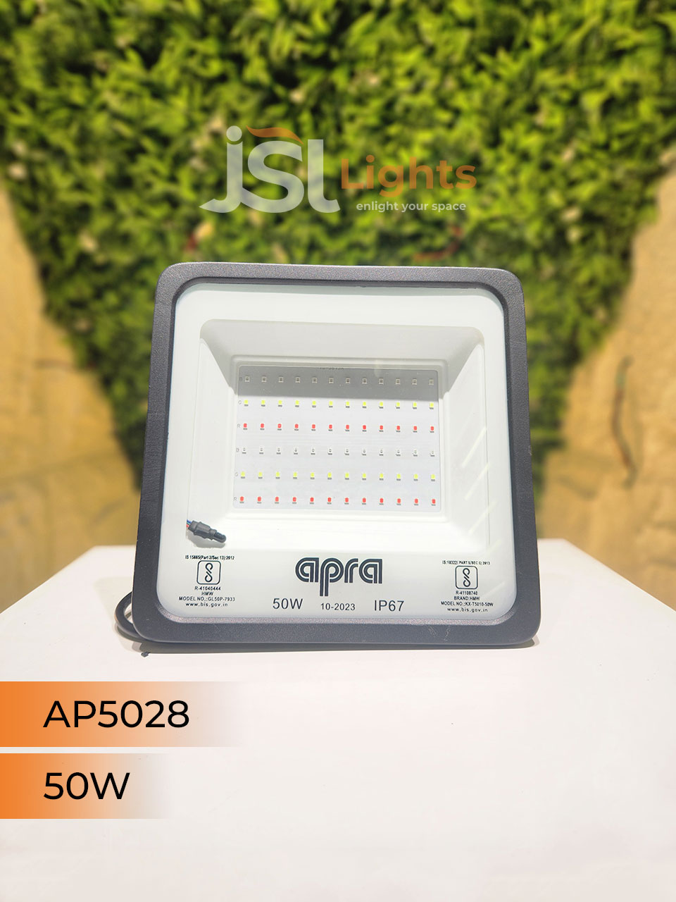 50W AP 5028 RGB Waterproof Outdoor LED Flood Light Aluminium Body Waterproof Factory Warehouse IP67