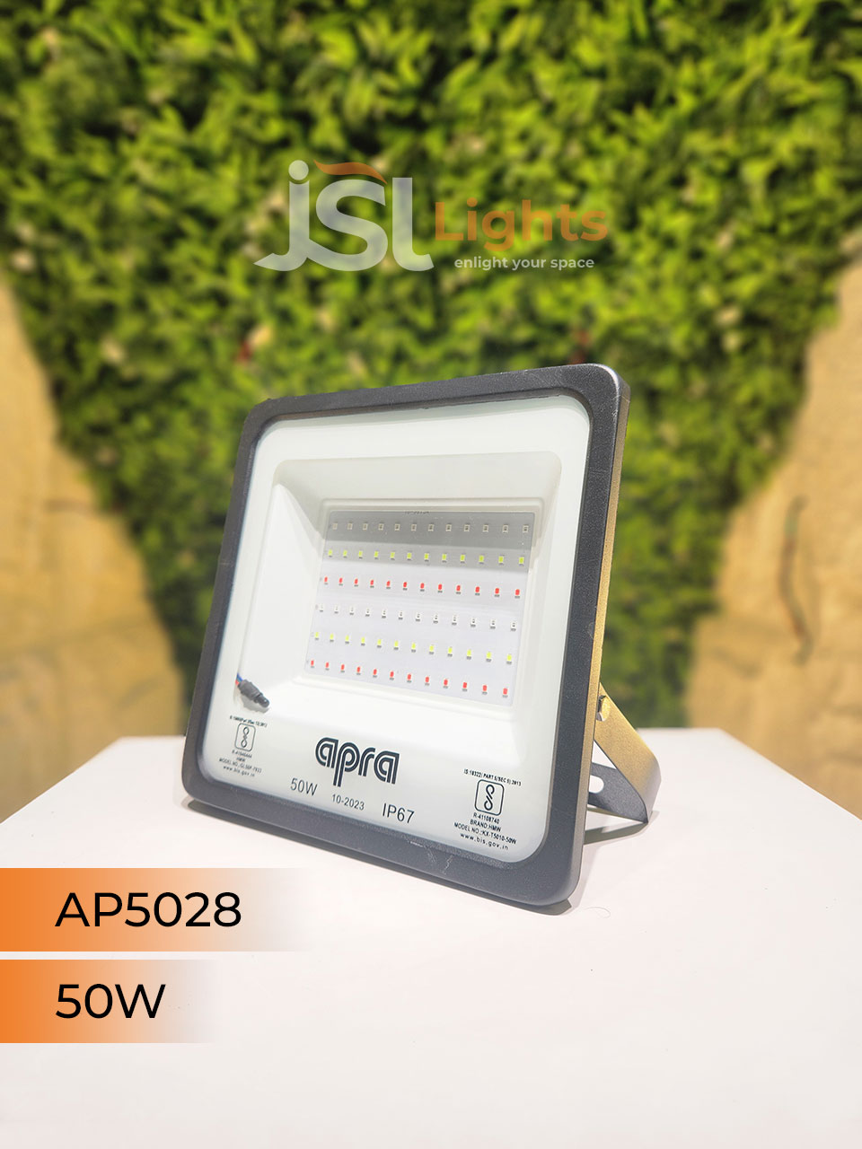 50W AP 5028 RGB Waterproof Outdoor LED Flood Light Aluminium Body Waterproof Factory Warehouse IP67