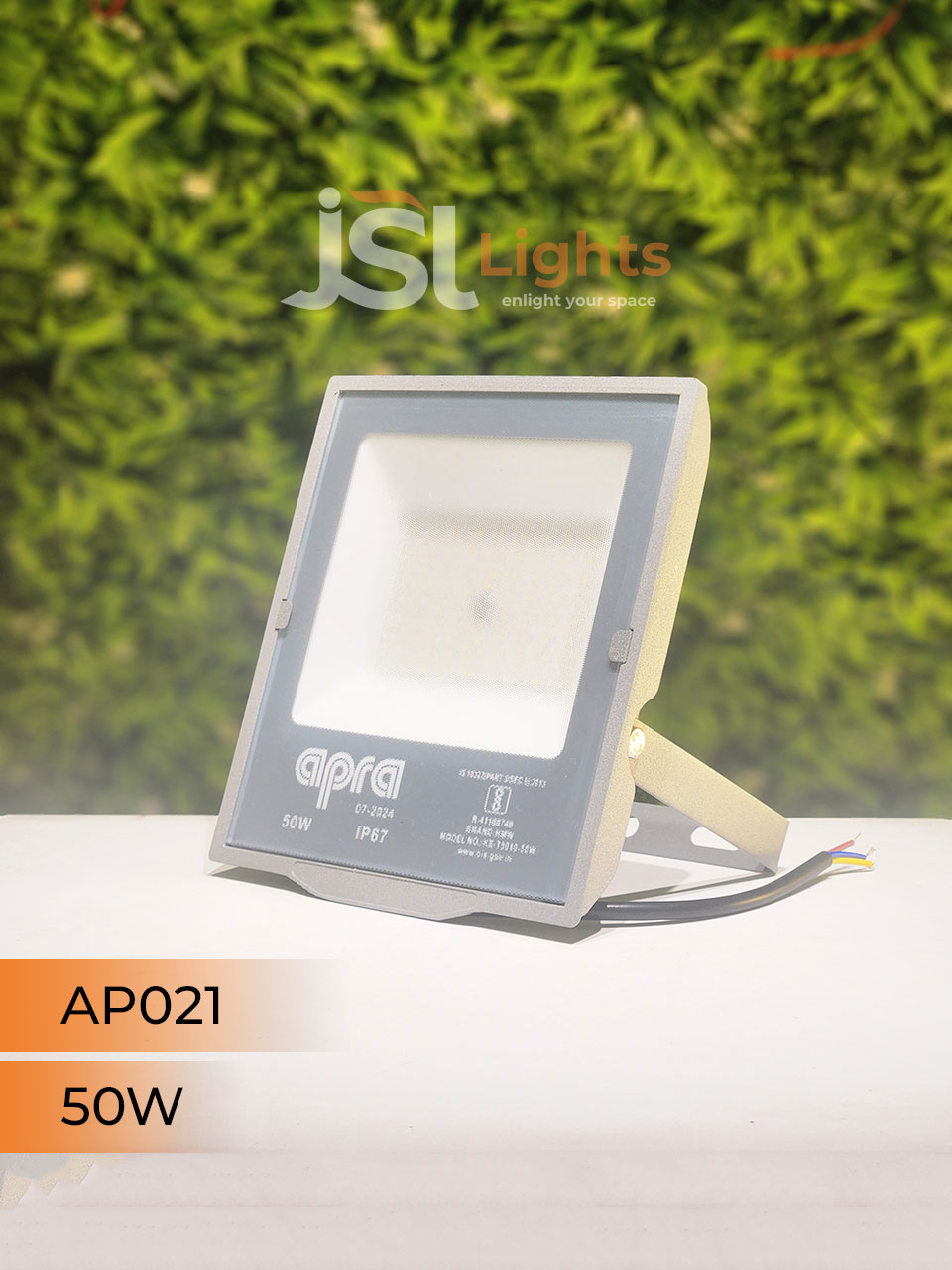 50W AP L021 Outdoor LED Flood Light Aluminium Body Waterproof Factory Warehouse IP67