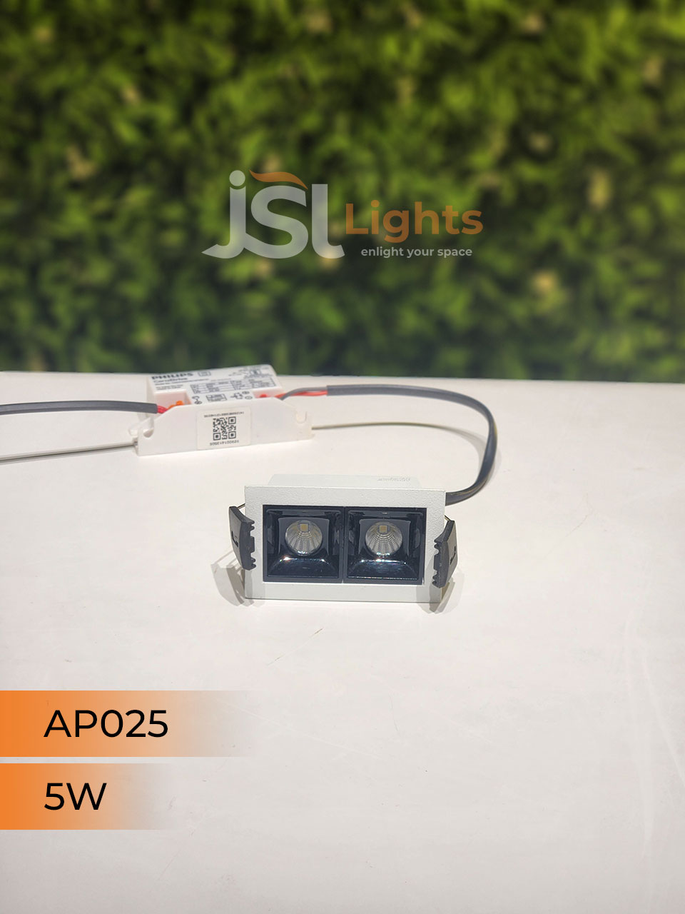 5W White Linear Architectural Light Ceiling Spotlight with Driver (AP025)