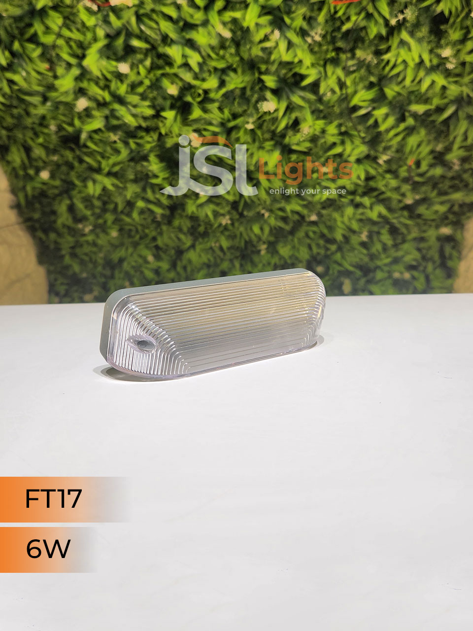 6W AP FT-17 Foot LED Light Grey Body