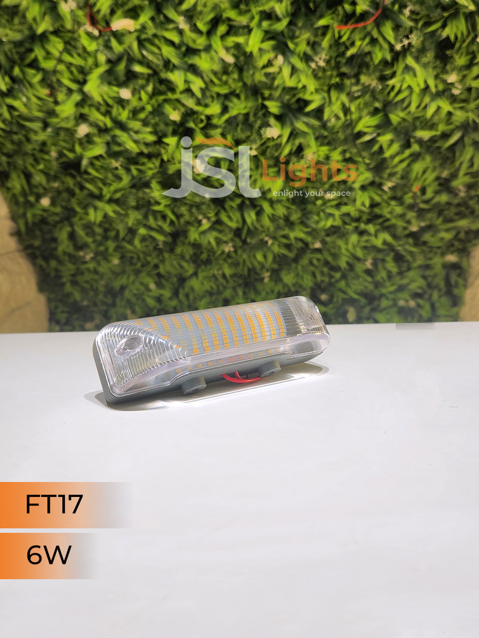 6W AP FT-17 Foot LED Light Grey Body
