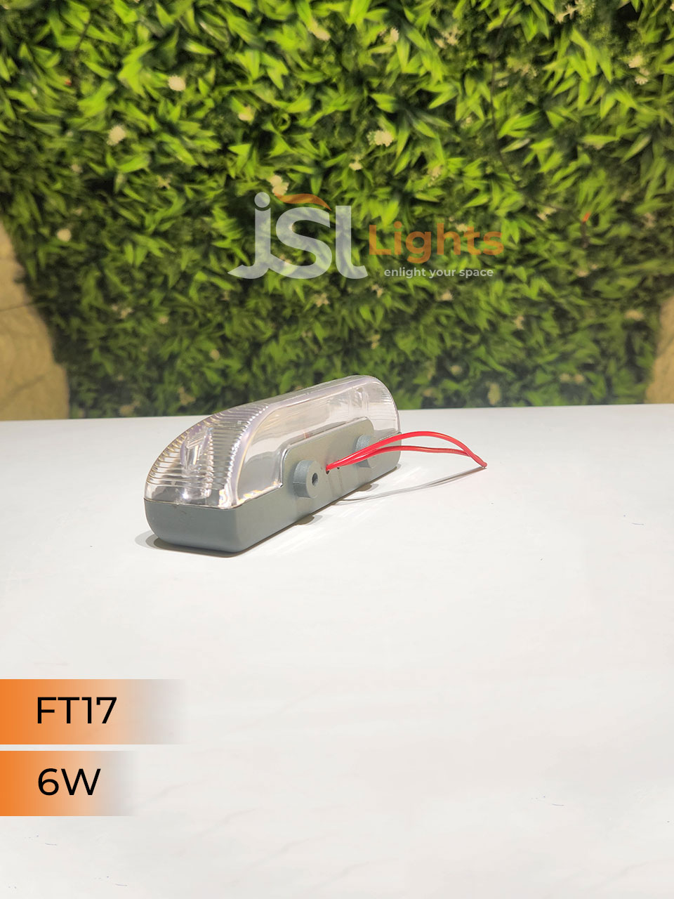 6W AP FT-17 Foot LED Light Grey Body