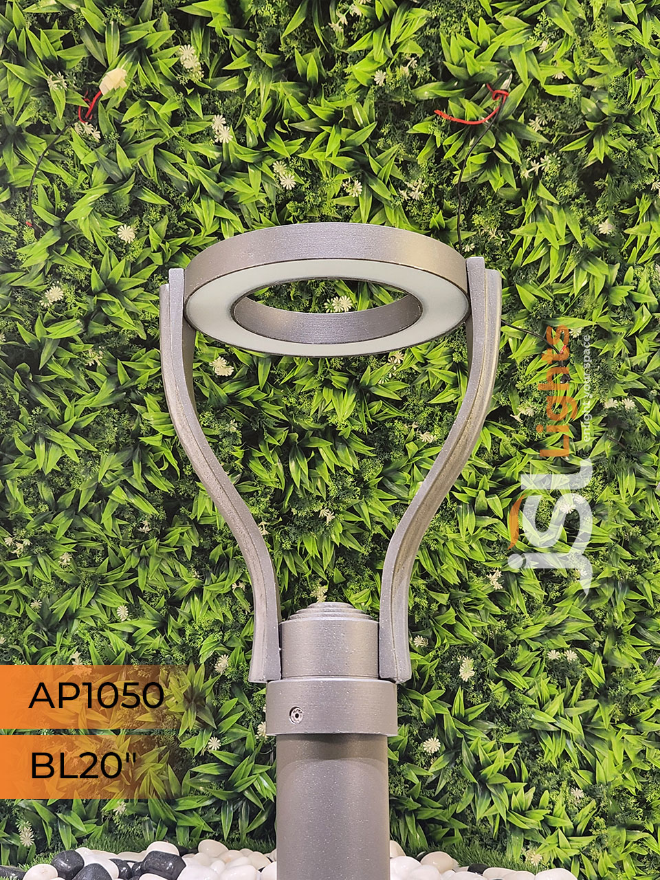 AP 1050 Outdoor Garden Bollard Light 20" Waterproof Pathway Light