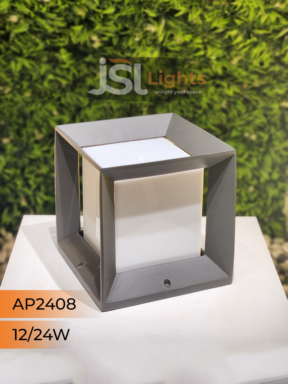 AP 2408 12W Outdoor Gate Light 8.5 Inches Outdoor Gate Light with 12W LED