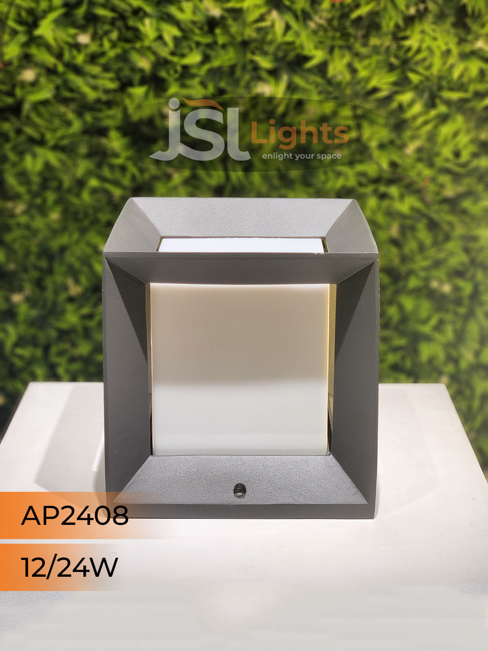AP 2408 12W Outdoor Gate Light 8.5 Inches Outdoor Gate Light with 12W LED