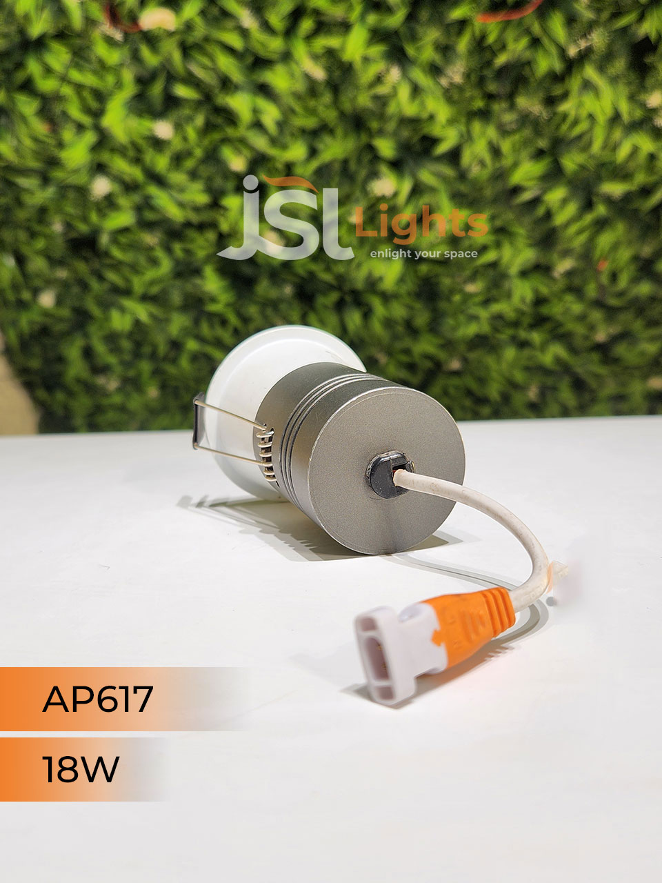 AP 617 18W Grey Deep Recessed Wall Mounted COB Ceiling Downlight