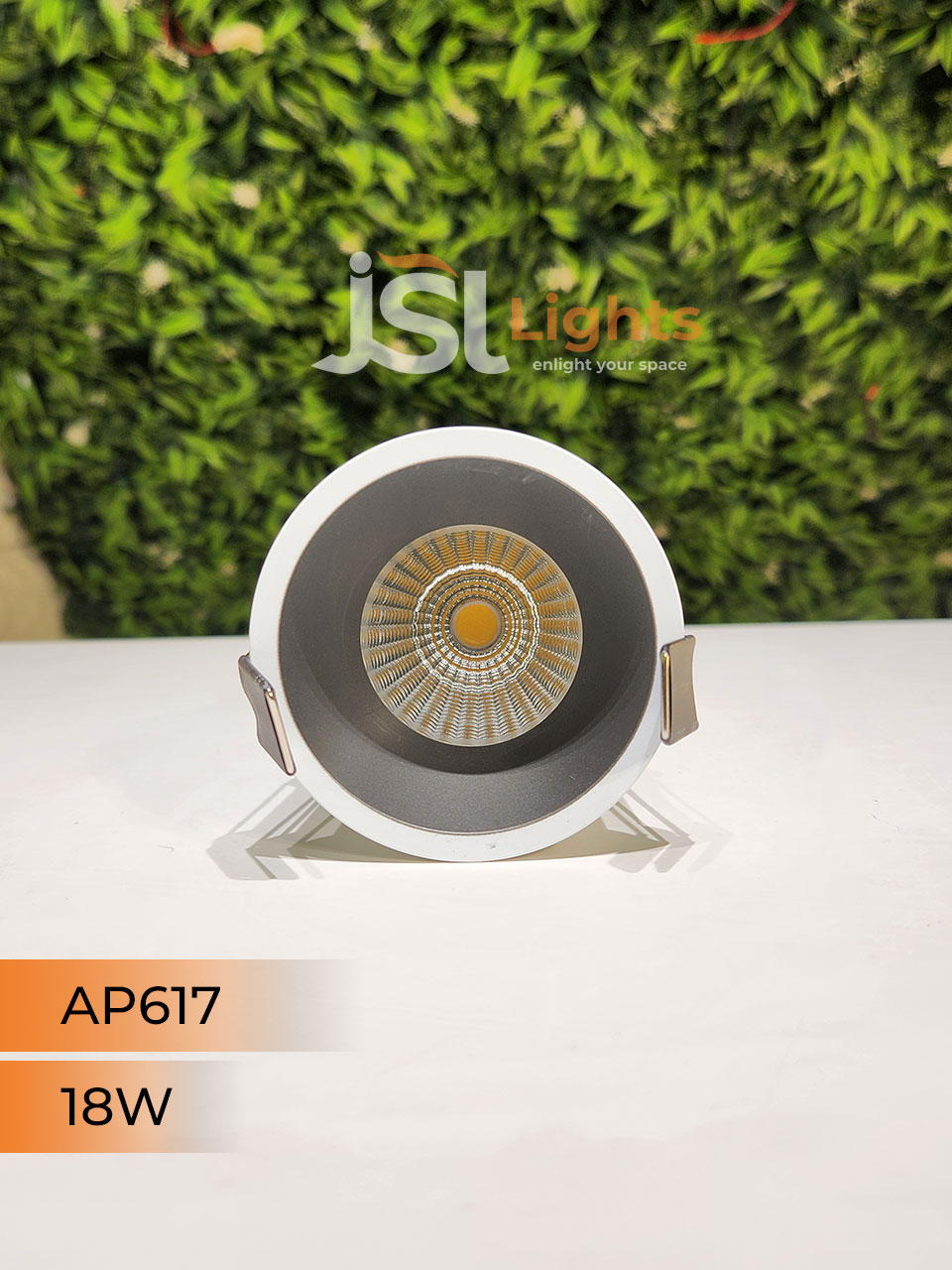 AP 617 18W Grey Deep Recessed Wall Mounted COB Ceiling Downlight