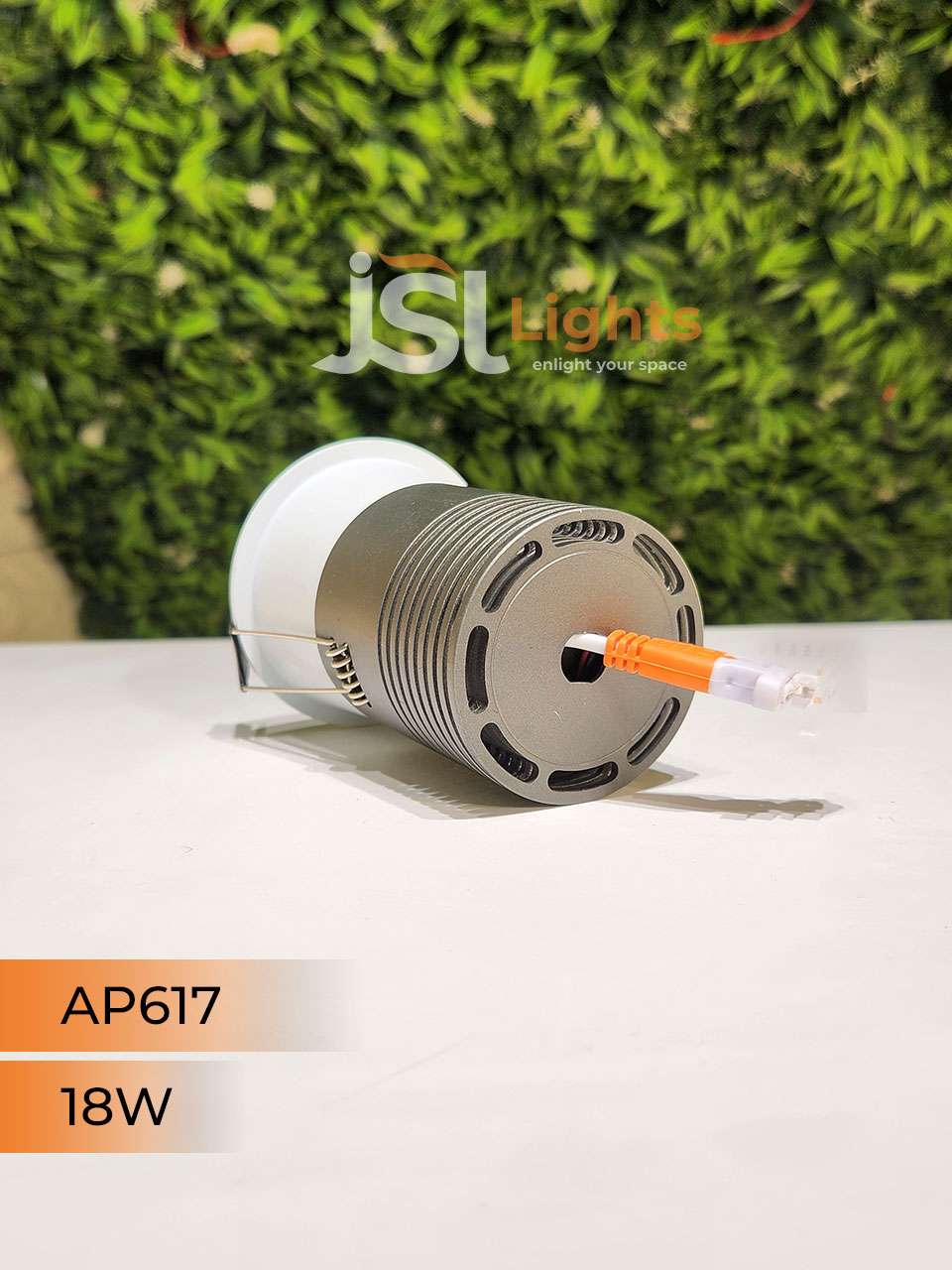 AP 617 18W Grey Deep Recessed Wall Mounted COB Ceiling Downlight