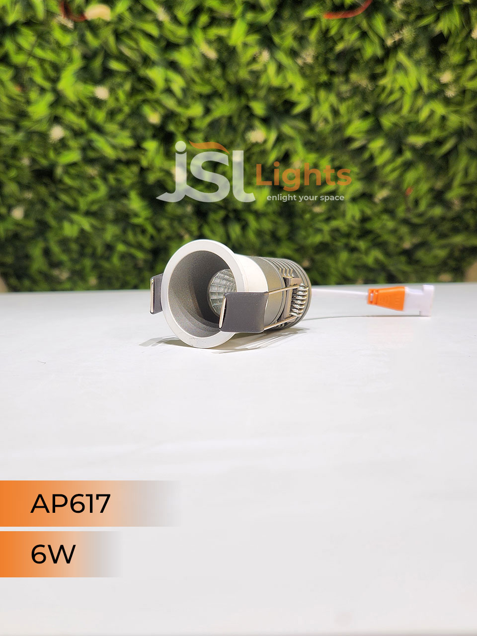 AP 617 7W Grey Deep Recessed Wall Mounted COB Ceiling Downlight
