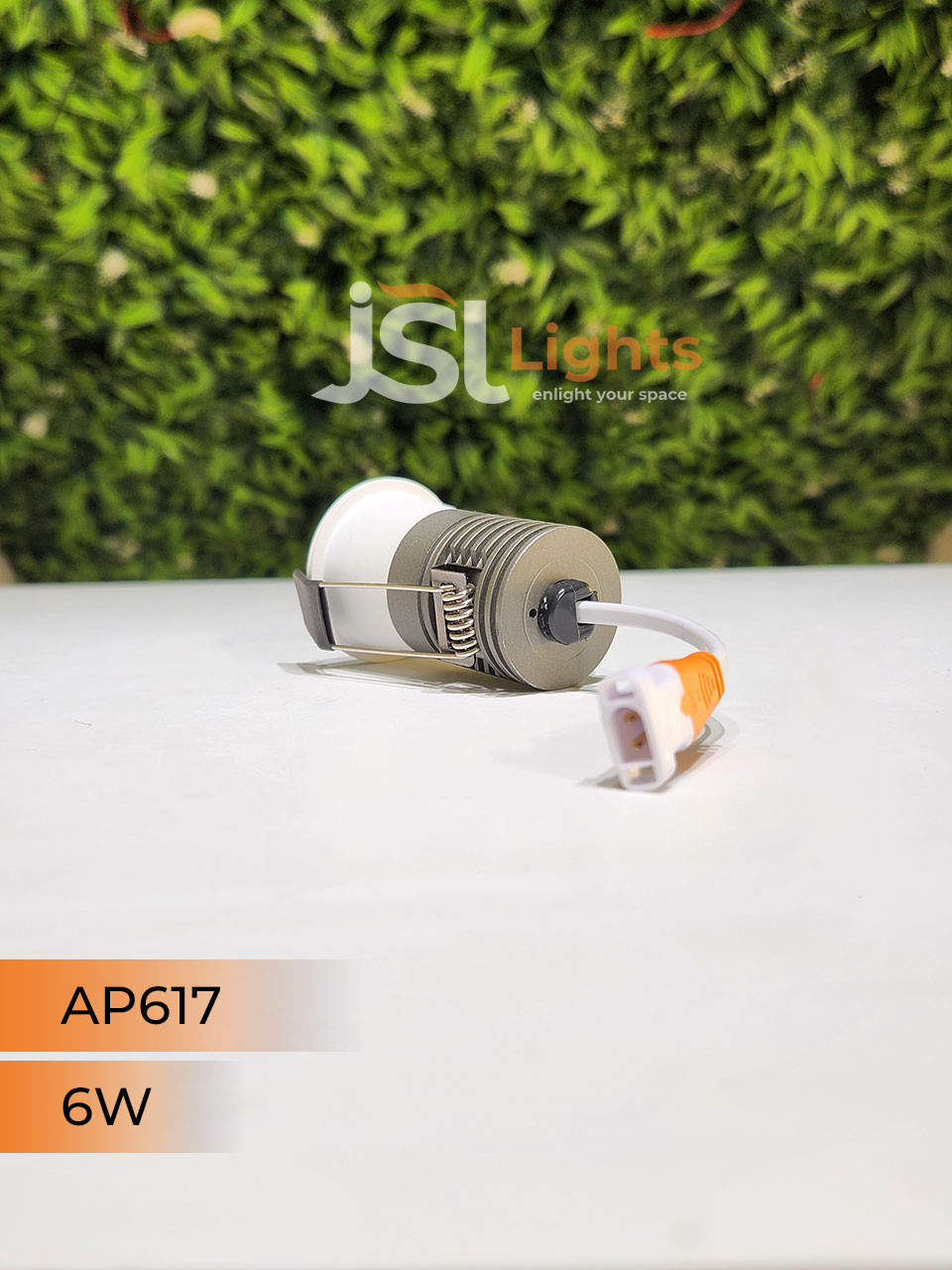AP 617 7W Grey Deep Recessed Wall Mounted COB Ceiling Downlight
