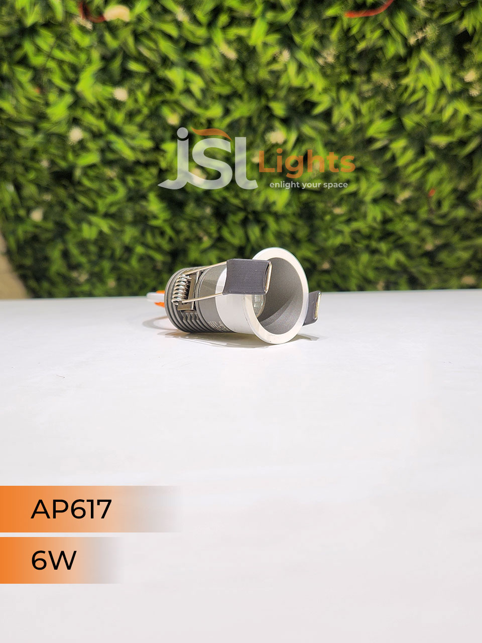AP 617 7W Grey Deep Recessed Wall Mounted COB Ceiling Downlight