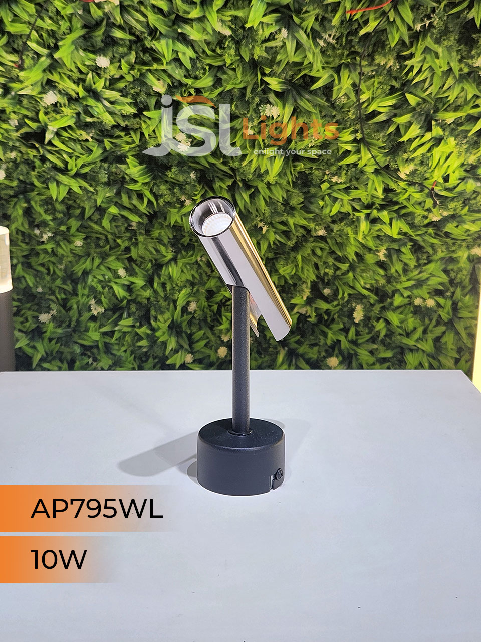 AP 795 10W Black PB Surface Wall COB Focus Light