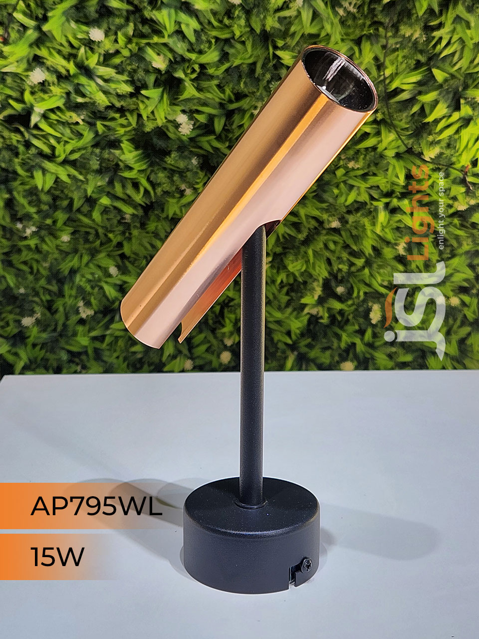 AP 795 15W Black RG Surface Wall COB Focus Light