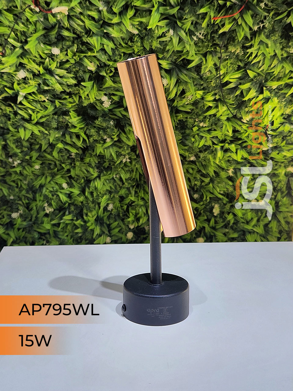 AP 795 15W Black RG Surface Wall COB Focus Light
