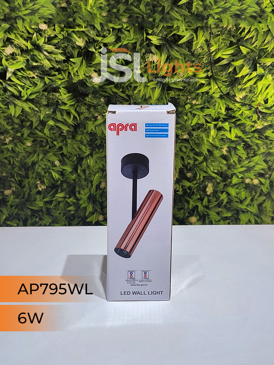AP 795 6W Black RG Surface Wall COB Focus Light