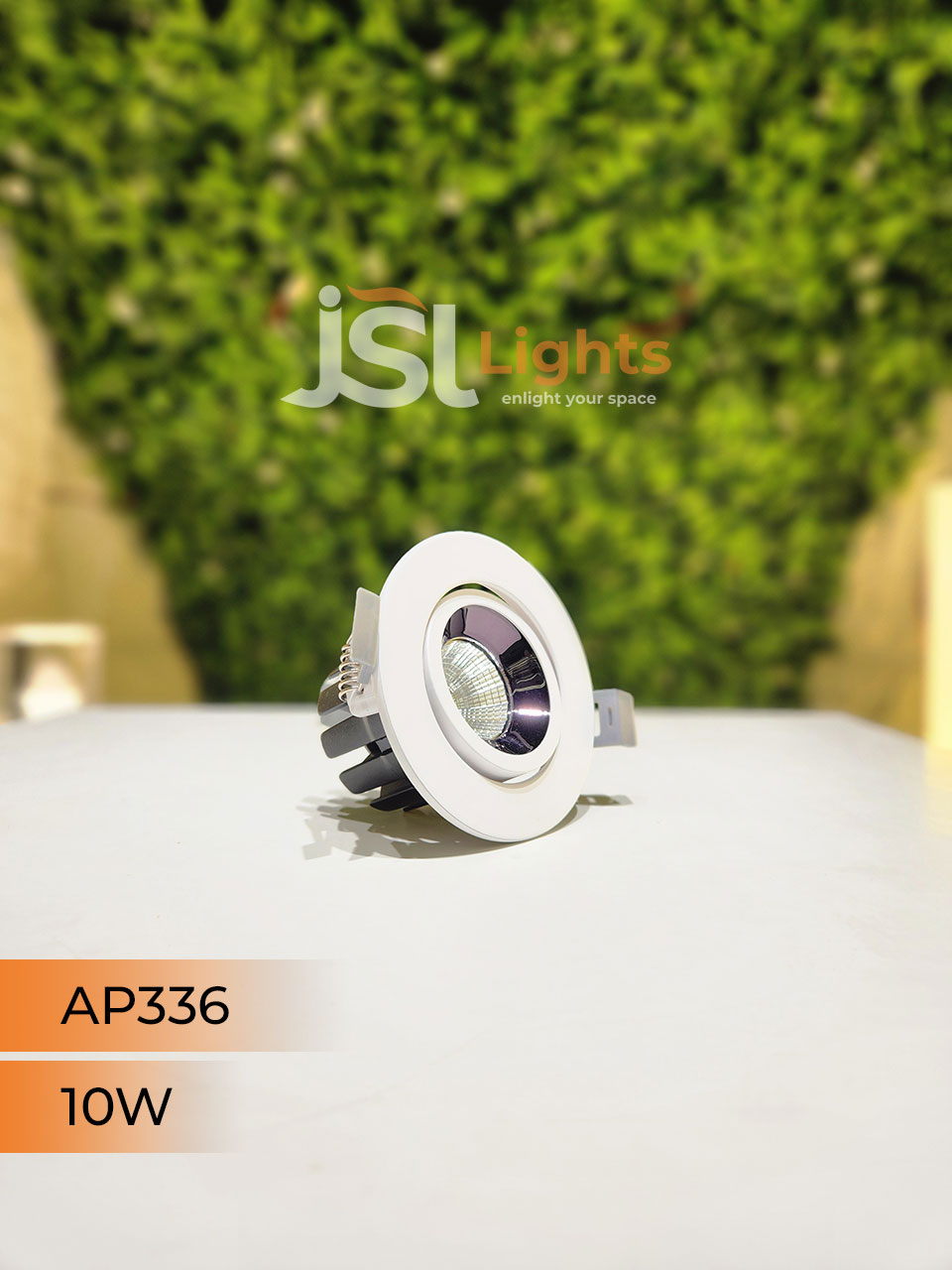 AP 336 10W Round Deep Recessed COB Downlight