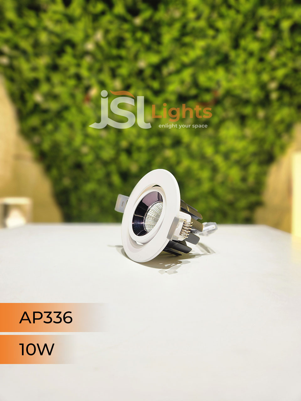 AP 336 10W Round Deep Recessed COB Downlight