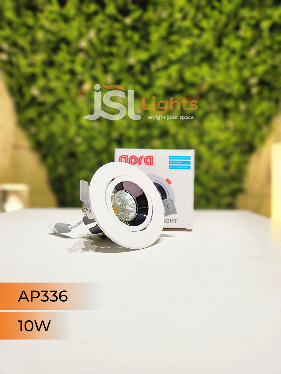 AP 336 10W Round Deep Recessed COB Downlight