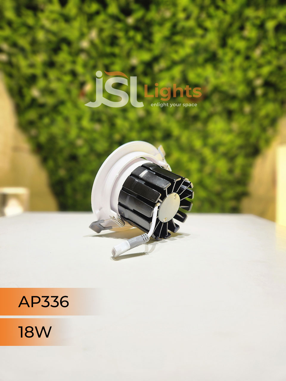 AP 336 18W Round Deep Recessed COB Downlight