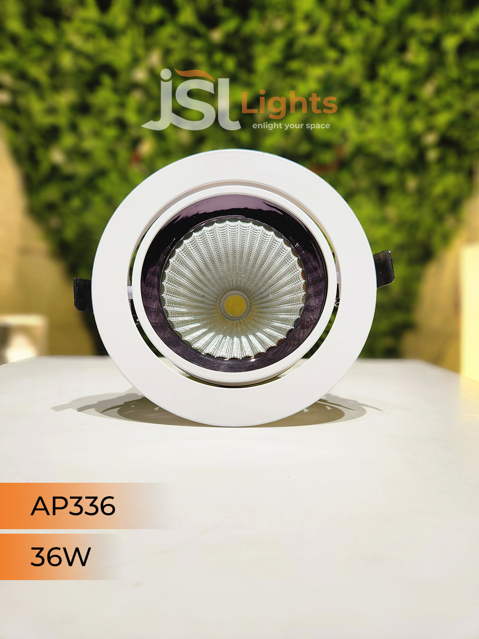 AP 336 36W Round Deep Recessed COB Downlight