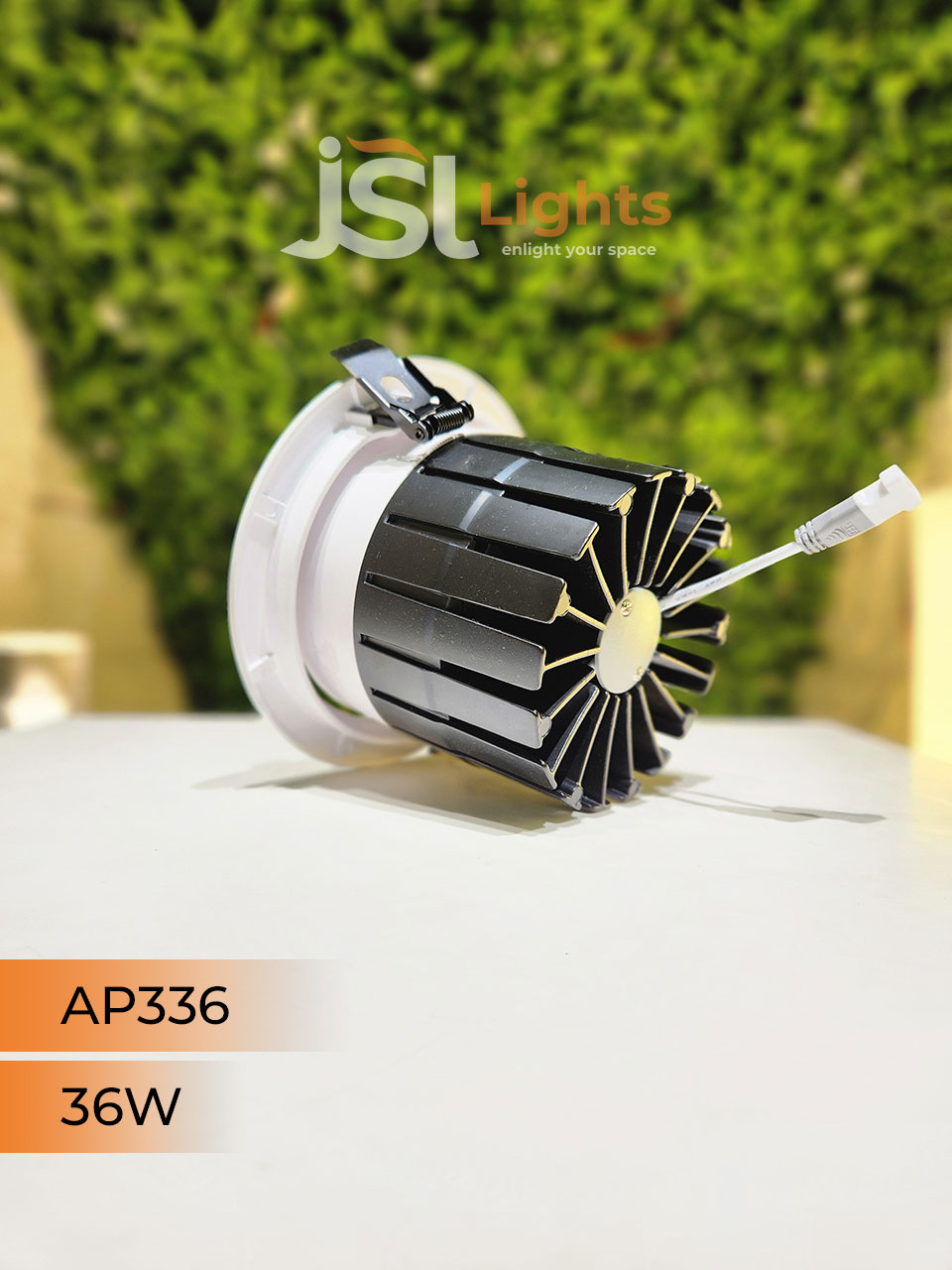 AP 336 36W Round Deep Recessed COB Downlight