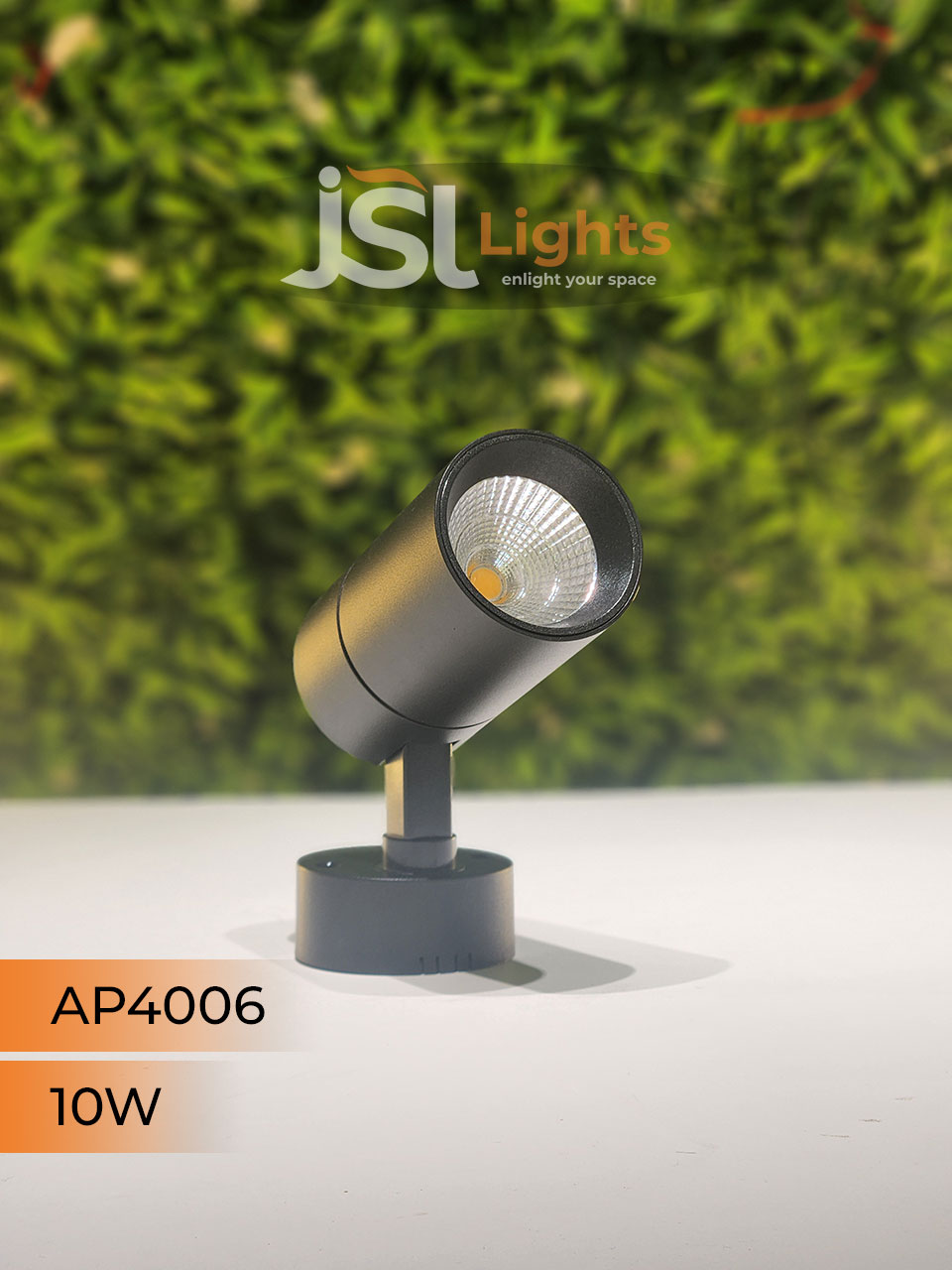 AP 4006 10W LED Surface Wall Spotlight White Body