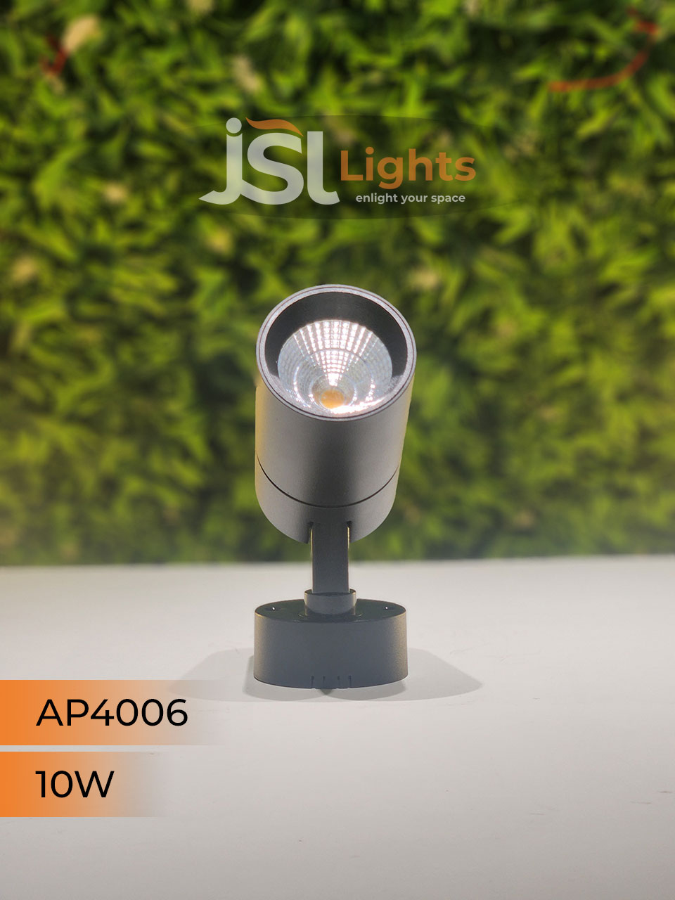 AP 4006 10W LED Surface Wall Spotlight White Body