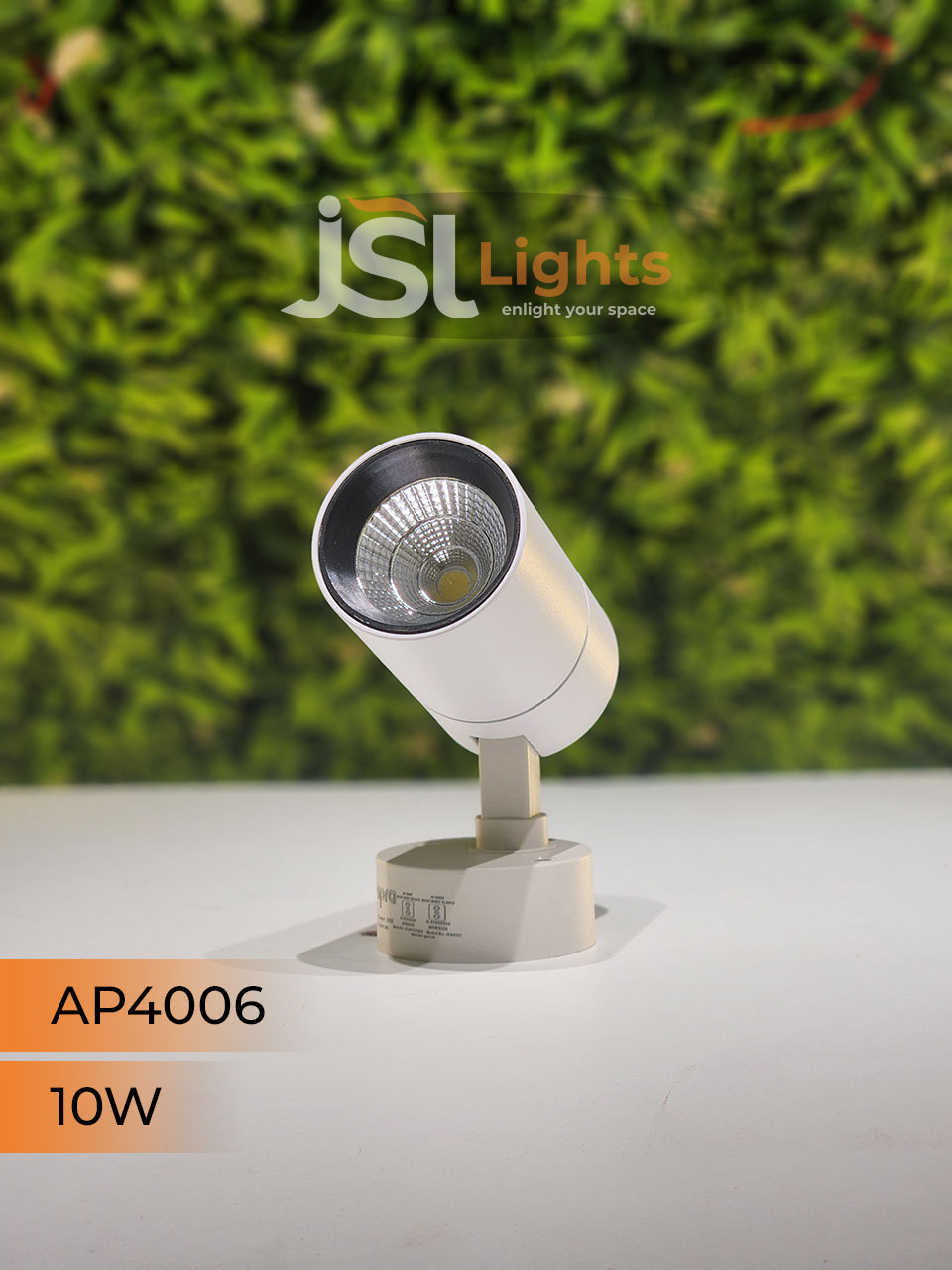 AP 4006 10W LED Surface Wall Spotlight White Color Body