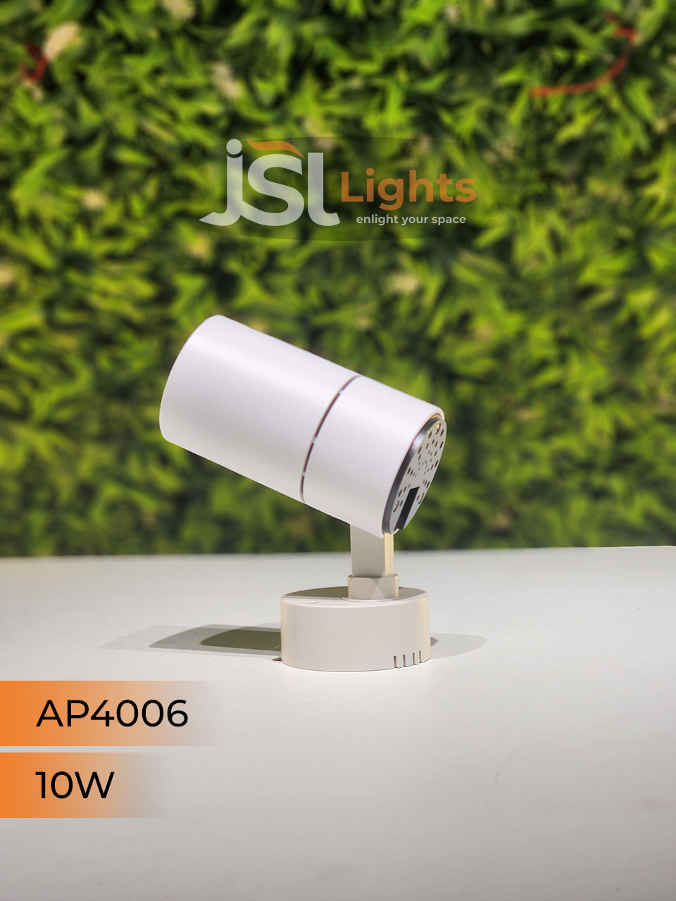 AP 4006 10W LED Surface Wall Spotlight White Color Body