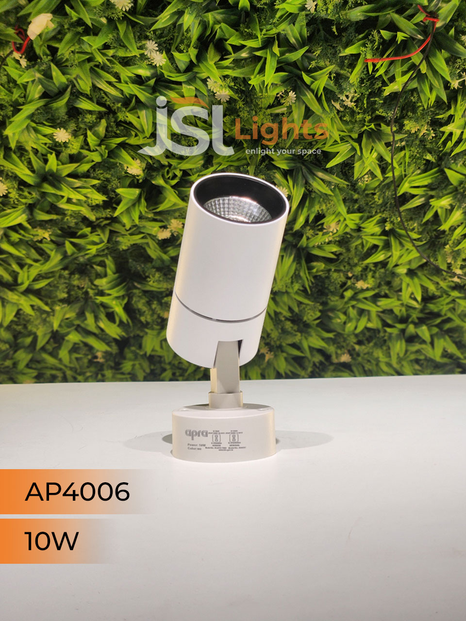 AP 4006 10W LED Surface Wall Spotlight White Color Body