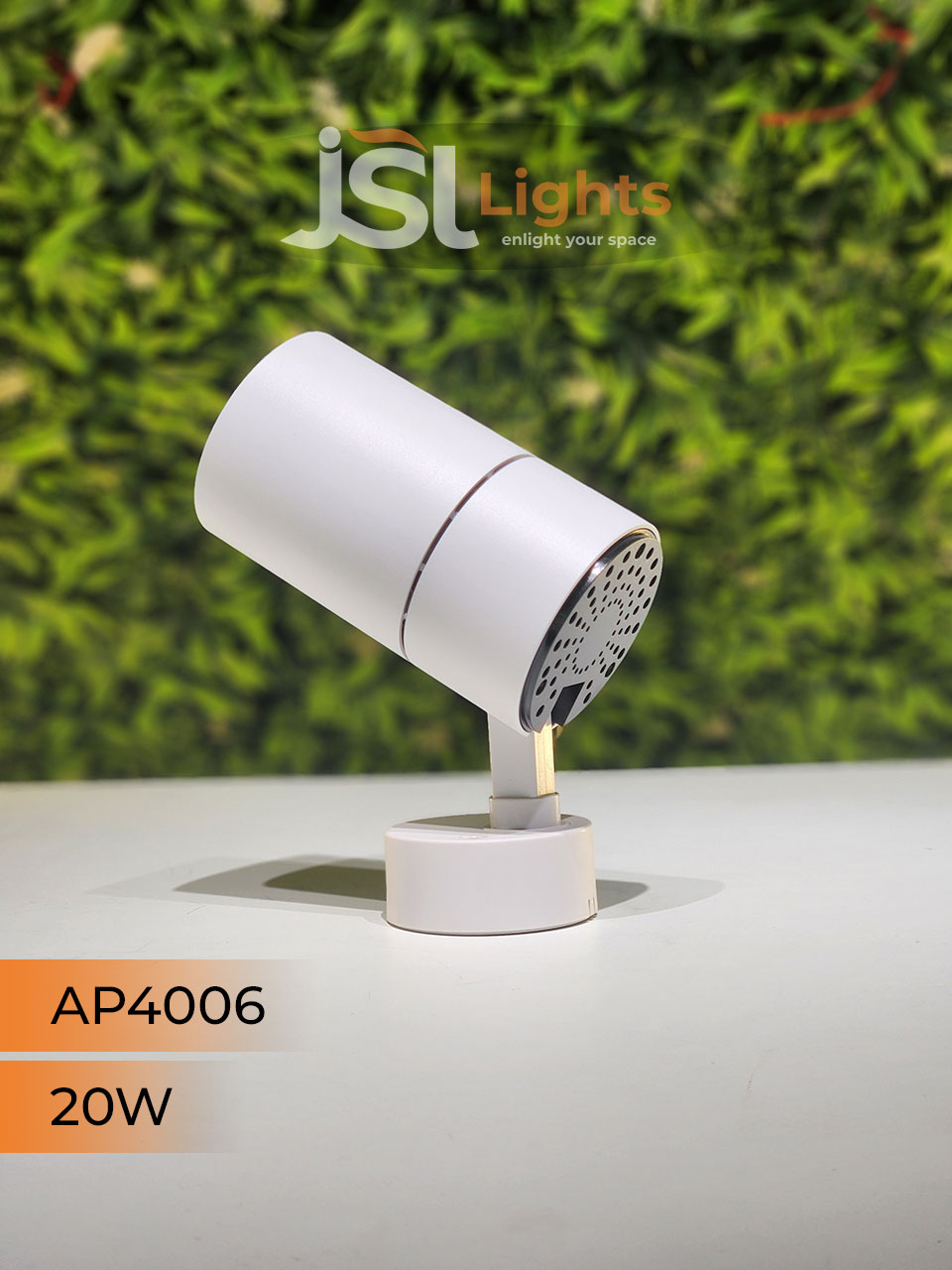 AP 4006 20W LED Surface Wall Spotlight White Color Body